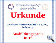 Ausbildungspreis 2016